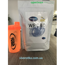 Протеин WPC 80 Milkiland Ostrowia Vanilla 1kg.+шейкер!