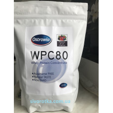 Протеин WPC 80 Milkiland Ostrowia Forest Fruit Flavor 1 kg.