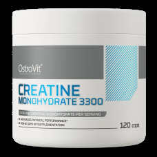 Креатин  моногідрат OstroVit Creatine Monohydrate 4400мг , 120 капсул !